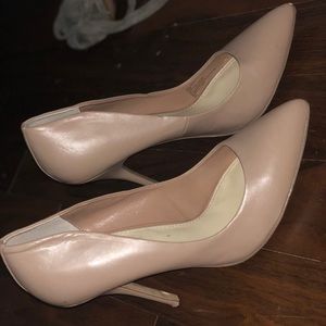 Steve Madden Pointy Heels (Pinkish Nude)